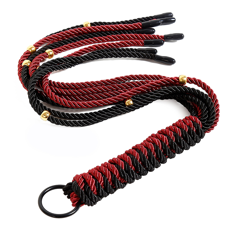 Riding Crop Dressage - 63 cm Kırmızı ve Siyah Çift