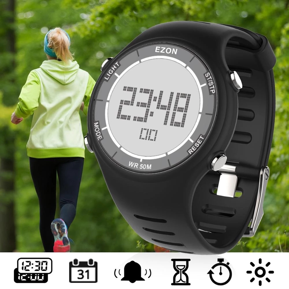 Outdoor Sport Watch - EZON Yeni Moda Kadın Dijital Spor