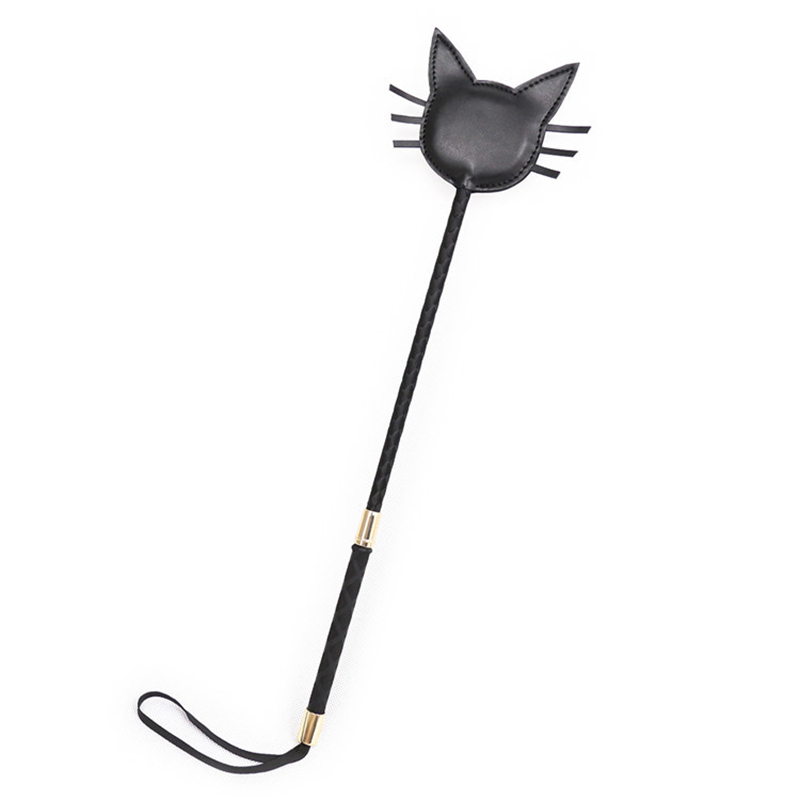 Riding Crop Dressage - 57CM kedi şekli üst deri uzun