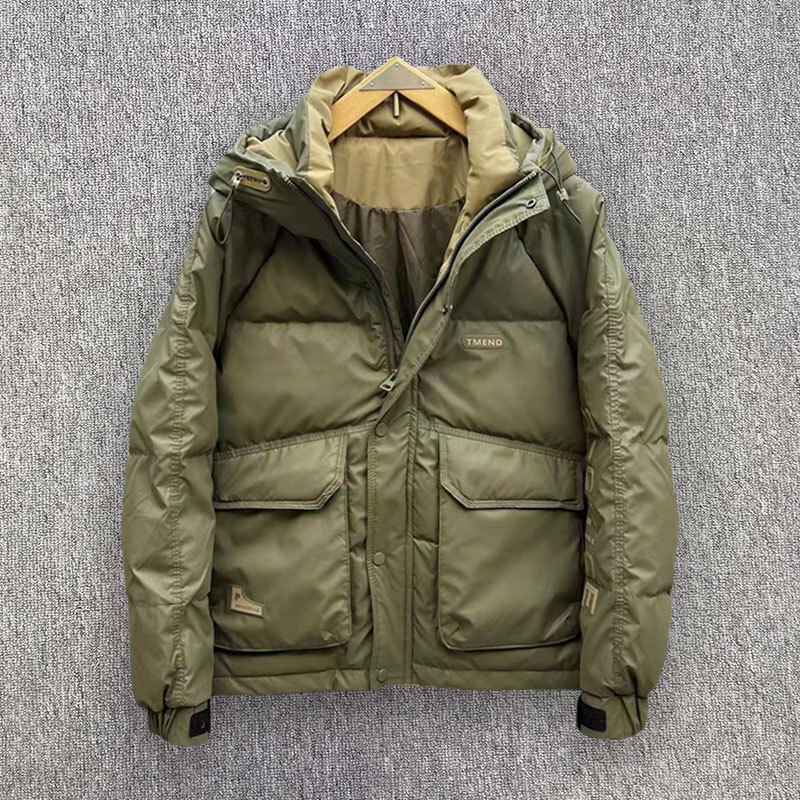 Outdoor Sport Coat - Erkek kış aşağı ceket kış kısa