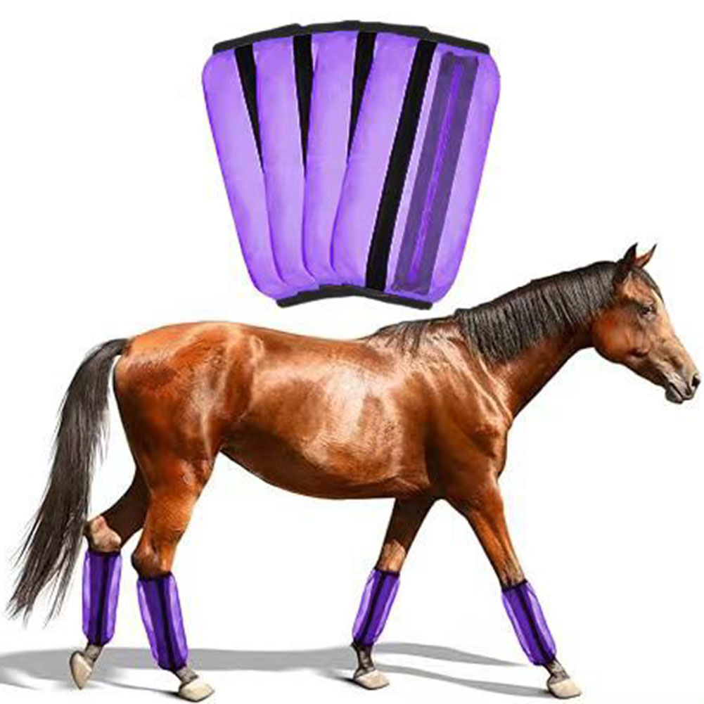 Brushing Boot Horse - Atlar İçin Stomp-Free Fly Boots, Stomp