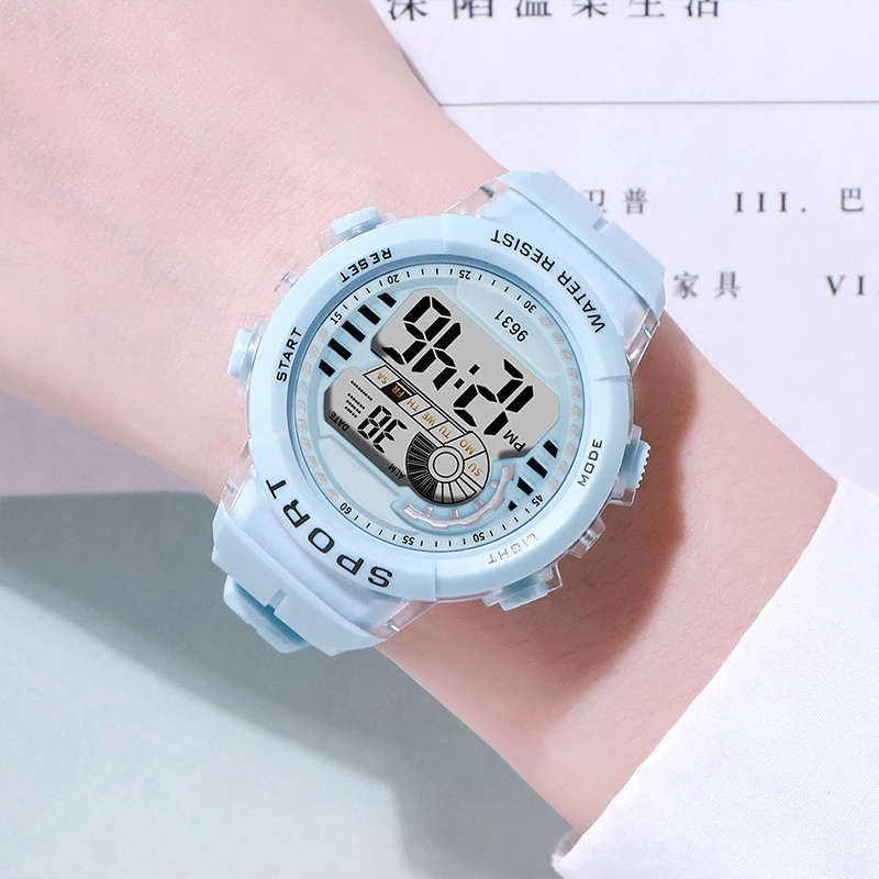 1/2 adet moda spor saat 30M su - Outdoor Sport Watch incelemesi ve fiyatı