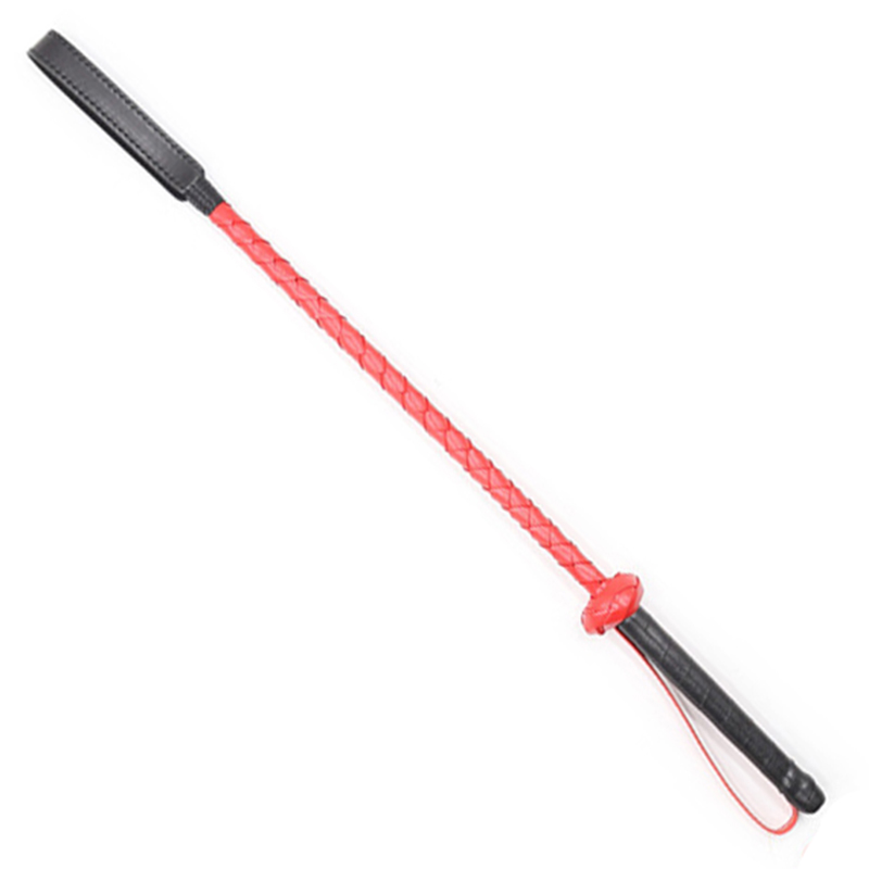56cm kırmızı ve siyah deri uzu - Riding Crop Dressage incelemesi ve fiyatı