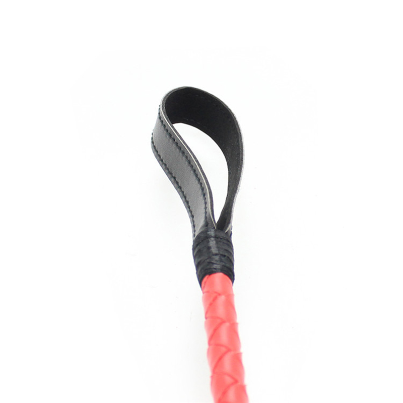 56cm kırmızı ve siyah deri uzu - Riding Crop Dressage incelemesi ve fiyatı