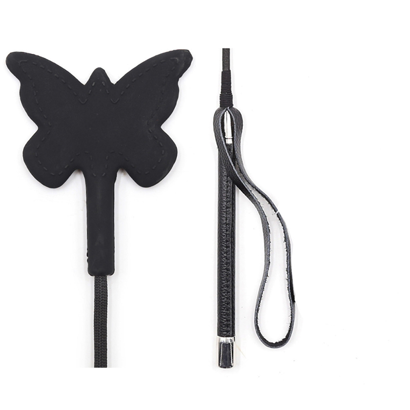 55CM siyah silikon kelebek şek - Riding Crop Dressage incelemesi ve fiyatı