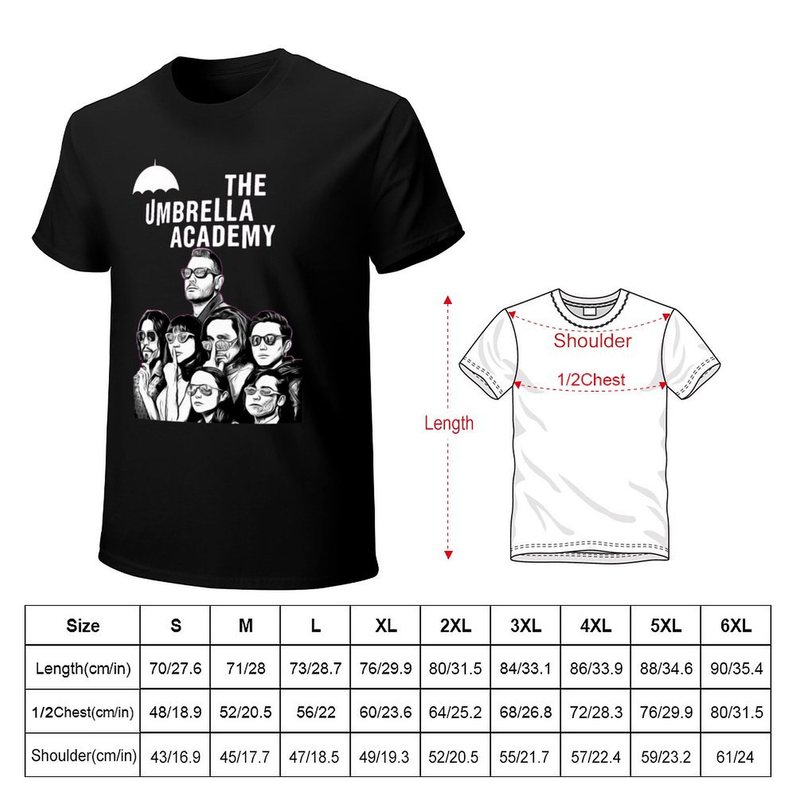 The Umbrella Academy Tişörtü H - Academy Sports Outdoor incelemesi ve fiyatı