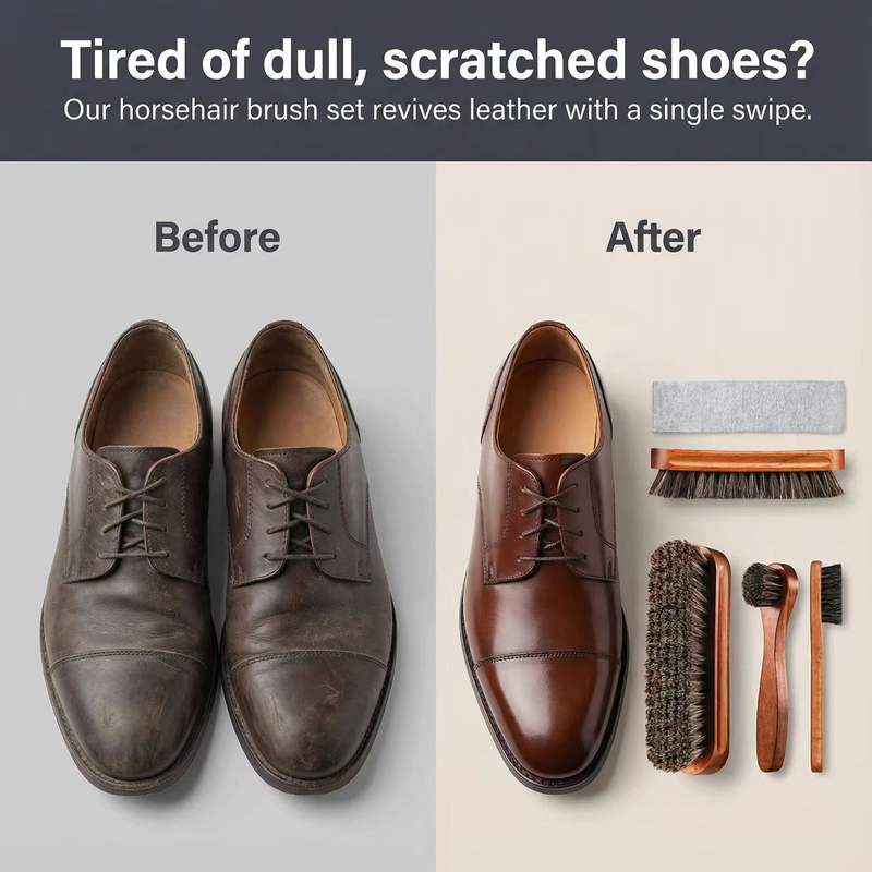 At kılı ayakkabı fırçası seti  - Brushing Boot Horse incelemesi ve fiyatı