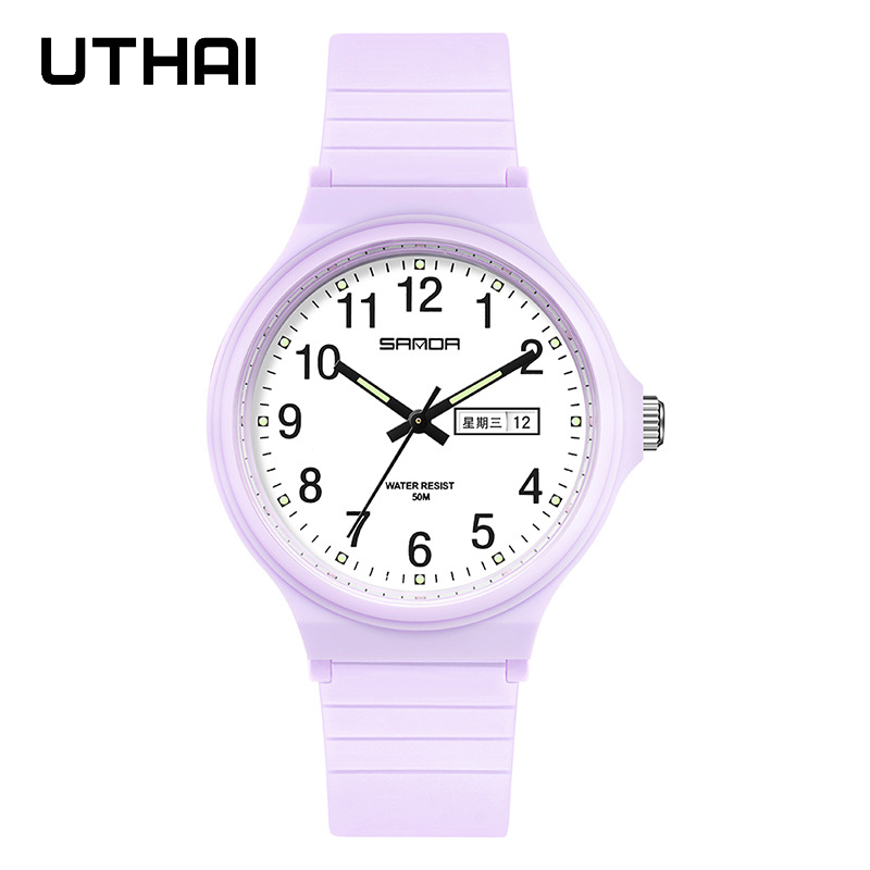 UTHAI L02 kadın saati moda bas - Outdoor Sport Watch incelemesi ve fiyatı