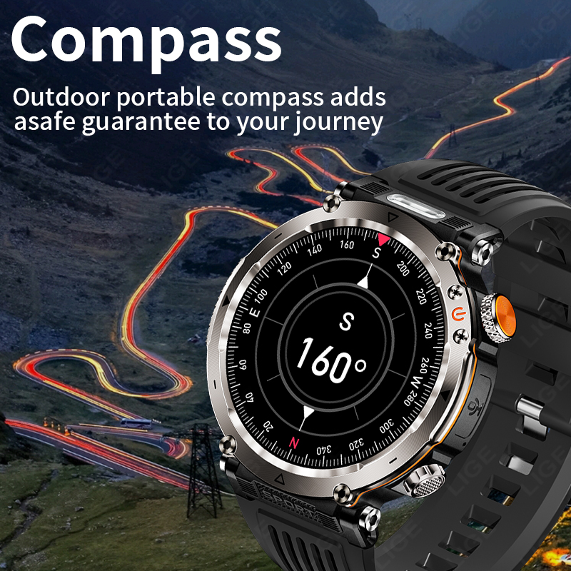 Yeni Askeri Açık Hava Akıllı S - Outdoor Sport Watch incelemesi ve fiyatı