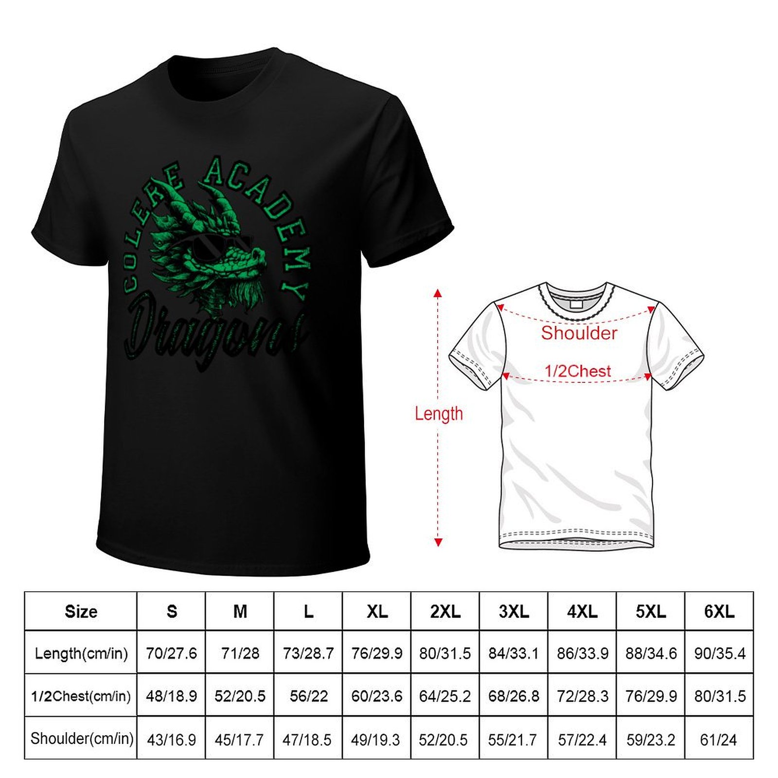 Colere Academy Dragons T-Shirt - Academy Sports Outdoor incelemesi ve fiyatı