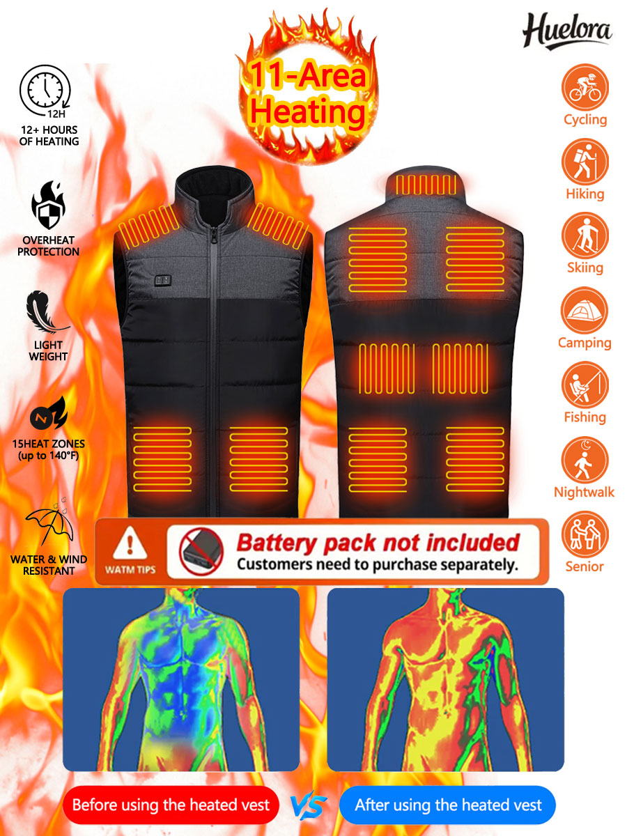 11 Bölge Isıtmalı Dik Yaka Yel - Outdoor Sport Coat incelemesi ve fiyatı